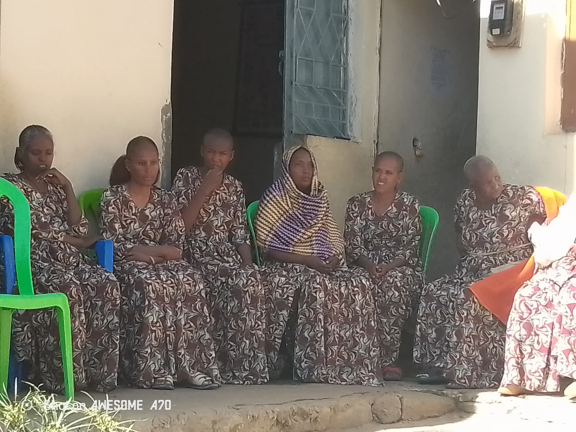 Nutritional lunches prepared and served weekly to elderly citizens in Mekelle.